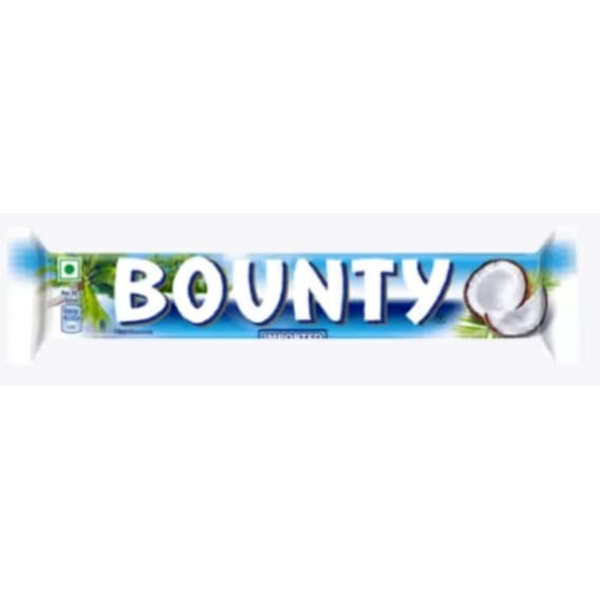 Bounty coconut filled chocolate bar 