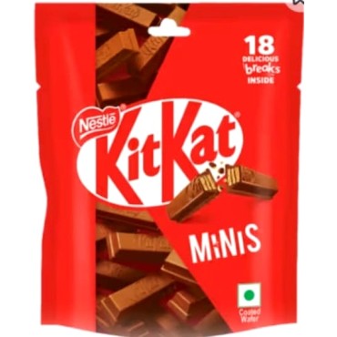 Kitkat minis choco coated wafer bar